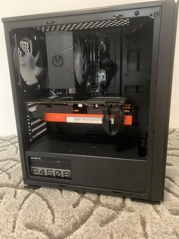 Herní Pc + Monitor | GTX 1080, Ryzen 5 - 4