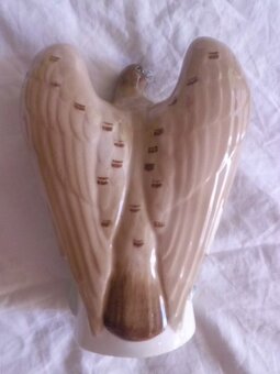 RARE -Stará Porcelánová Soška - SOKOL - Všesokolský Slet XI - 4