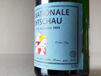 Víno 0,7l z mezinárodní výstavy psů 1999 v Lipsku - 4
