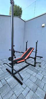 Posilovací lavice Xylo včetně adaptérů - 4