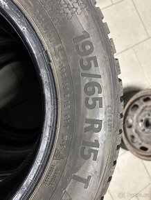 195/65 R15 T Continental WinterContact zimní pneu - 4