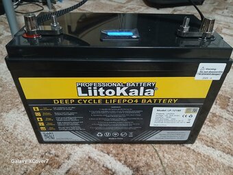 Prodám nový lifepo4 akumulátor 12v 160Ah+ nabíječka 10A - 4