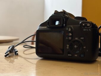 Canon EOS 1100D + 18-55mm objektiv – skvělý stav - 4