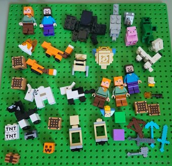 Lego Minecraft Figurky - 4