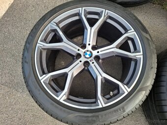 Originál sada 21" BMW G05, X5, X6 style 741M - TOP - 4