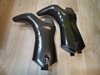 Dámské gumové kovbojské holínky - 4