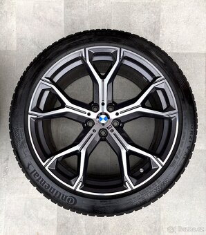Bmw x5 R21 G05 Alu Bmw X6 G06 R21 5x112 Zimní Continental - 4