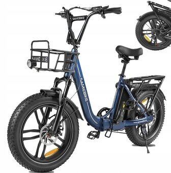 Elektrické skládací kolo FAT BIKE SERIES s ALU rámem 500W - 4