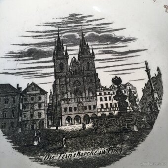200 let staré talířeAltrohlau Karlsbad Prag 1850 - 4