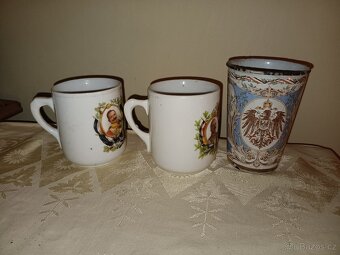 Šálky - Franc Josef, Rakousko Uhersko, 1.světová válka - 4