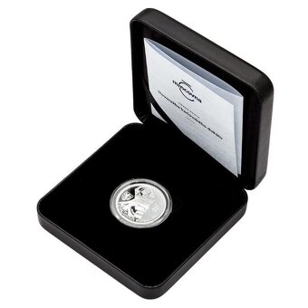 Stříbrná medaile Novoražba karlovského dukátu proof - 4