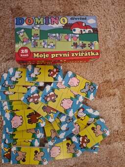 Dinosauři, hlavolamy, domino 25 kusů - pošta jen 50 Kč - 4