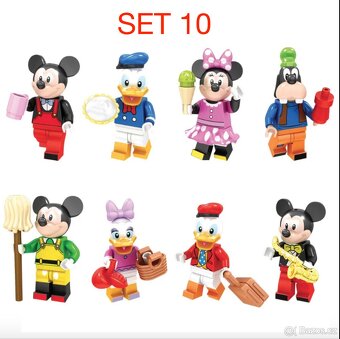 Mix postavičiek - typ lego - nové, nehrané - 4