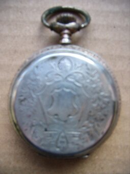 Prodám STŘÍBRNÉ KAPESNÍ HODINKY - 4