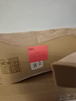 Nové dámské lodičky,  velikost 39 - 4