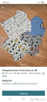 Oblečení na chlapce 92-104 - 4