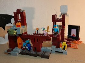 LEGO minecraft- Nether fortress - Podzemní pevnost - 4