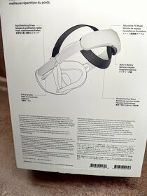 Elite strap s baterií na Oculus quest 2 +masky - 4