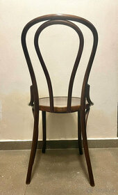 Ohýbaná dřevěná židle (zn. Fameg) - 4
