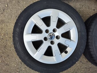 15"exkluzivní alu sada 5x100 origo Polo 6R Fabia 3 Roomster - 4