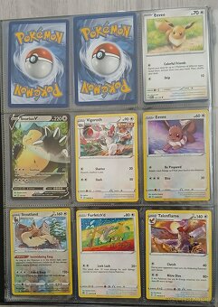 Pokemon karty v albu - 4