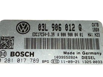 Řídící jednotka motoru CKTB 03L906012Q VW Crafter 2E 2012 - 4