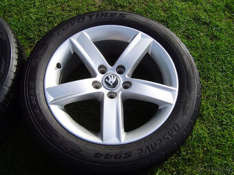 4 XZIMNÍ HLINÍKOVÁ KOLA ŠKODA KAROQ,OCTAVIA IV 215/55 R17.TP - 4