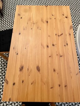 IKEA stůl 120x75cm a 2x židle IVAR - 4