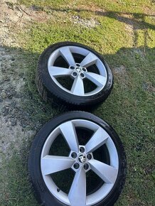 ALU Škoda Fabia III, Rapid, 5 x 100 R 17 Originál - 4