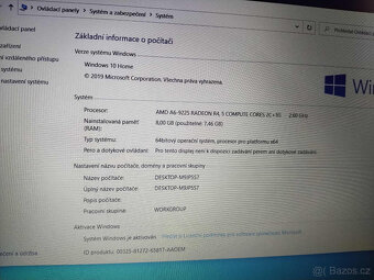 Notebook HP 15, AMD A6-9220 Radeon R4 15,6"HD Led - 4