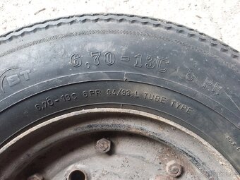 Barum 6.70-13C CS13–pneu+diskem,6PR,Transport - 4