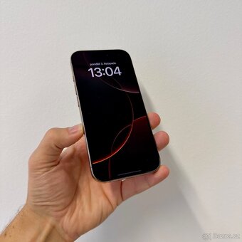 ZÁNOVNÍ APPLE IPHONE 16 PRO 256GB-POUŠTNÍ TITAN,BATERIE 100% - 4
