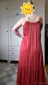 Splývavé dlouhé šaty Lindex, vel. M - 4