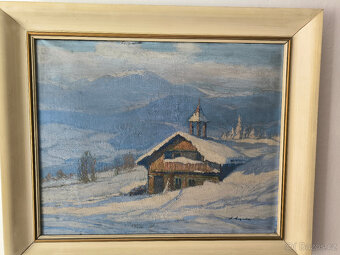 Obraz starý, autor A. Augusta - 4