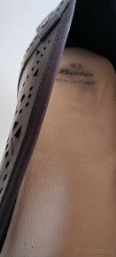 Černé lodičky BAŤA, vel. 41, PRAVÁ KŮŽE - 4