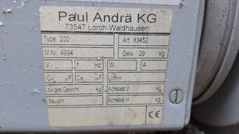 Zametací stroj stará poctivá kovová konstrukce - 4