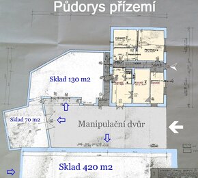 Prodej komerčního areálu, byty, kanceláře, sklady, Berounsko - 4