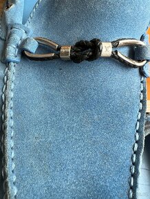 Louis Vuitton pánské modré mokasiny, originál - 4