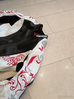 Dainese Lady-Dámská kožená moto kombinéza, XL - 4