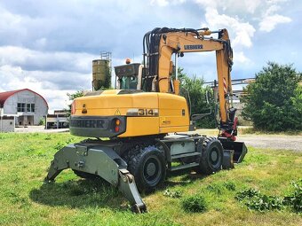 Kolové rypadlo Liebherr A314 - 4