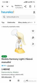 Modela Harmony light 2 fázová odsavačka mat.mléka - 4