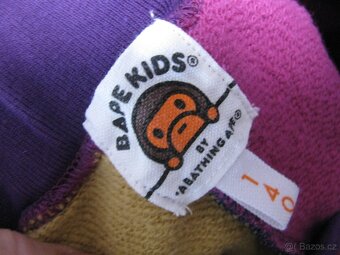 Chlapecké bavlněné teplákové kalhoty Bape kids Shark - 4