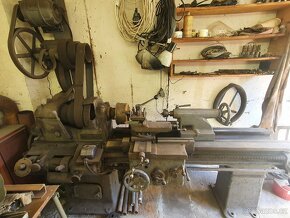 Historický soustruh Zimmerman Chemnitz - 4