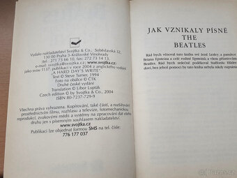 The BEATLES - Jak vznikaly písně The Beatles - Steve Turner - 4