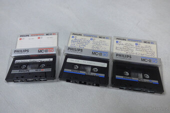 AudioKazety PHILIPS MC-II60 MC-II90 3ks - 4