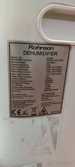Odvlhčovač Rohnson R-9920 Genius Wi-Fi Health & Clean bílý - 4