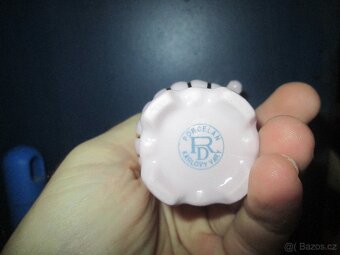 Růžový porcelán - amforka - 4