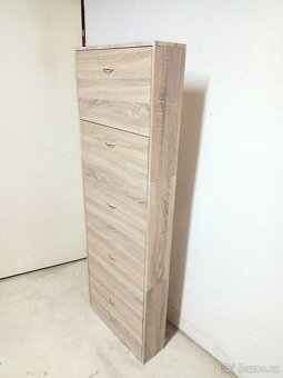 Prodám krásný moderní botník Dub Sonoma - 4