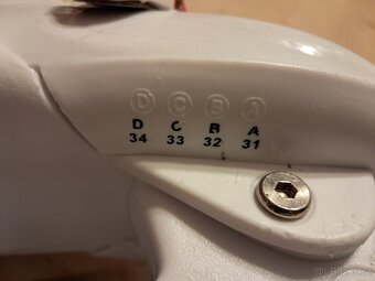 Dětské brusle, vel. 31-34, dívčí, se zoubky - 4