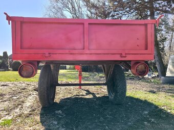 Vlečka za malotraktor masivní konstrukce MT8, Tz-4k-14, - 4